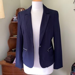 Reitmans Navy Blue 12 petit blazer